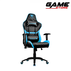 Cougar Armor One Gaming Chair - Black + Sky Blue