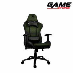 Cougar Armor One X Gaming Chair - Black + Oil Green