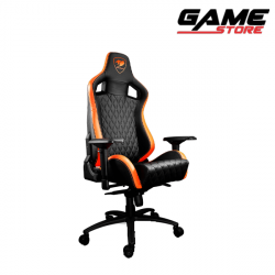 Cougar Armor S Gaming Chair - Black + Orange