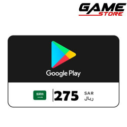 Google Play Saudi - 275 riyals