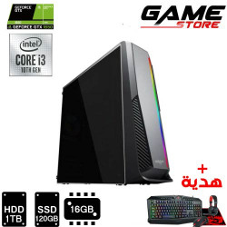 Game console - PC gaming - 10th generation i3 processor - 16 GB RAM - GTX 1650 4GB video card