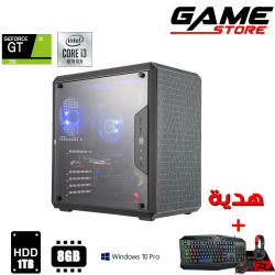 Games bundle - PC gaming - 10th generation i3 processor - 8 GB RAM - GT 730 graphics card