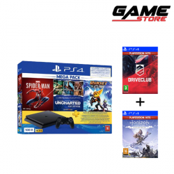PlayStation 4 - 500 GB + 5 Games